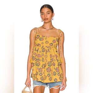 Gorgeous Free People Molly Tunic Top Size Med New with Tags